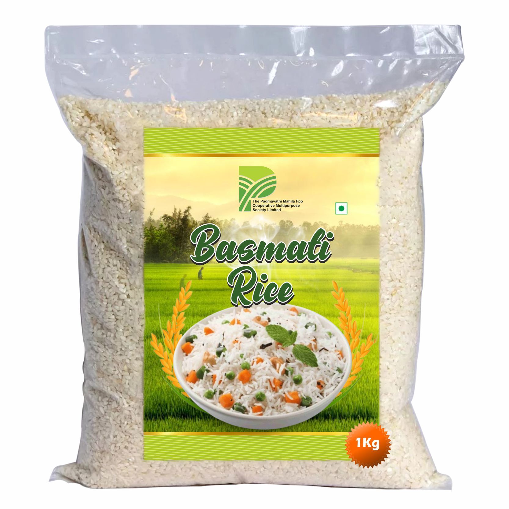 The Padmavathi Mahila Basmati Rice 1Kg