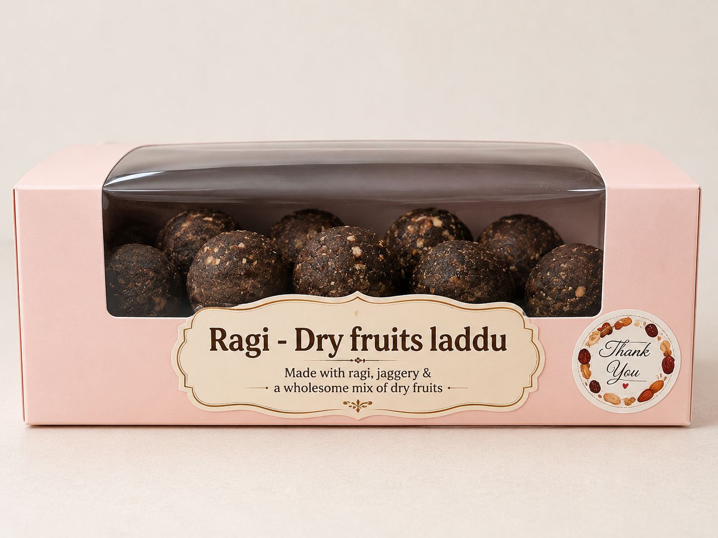 SIRUBARI FPC Ragi - Dry fruits laddu 15 pc