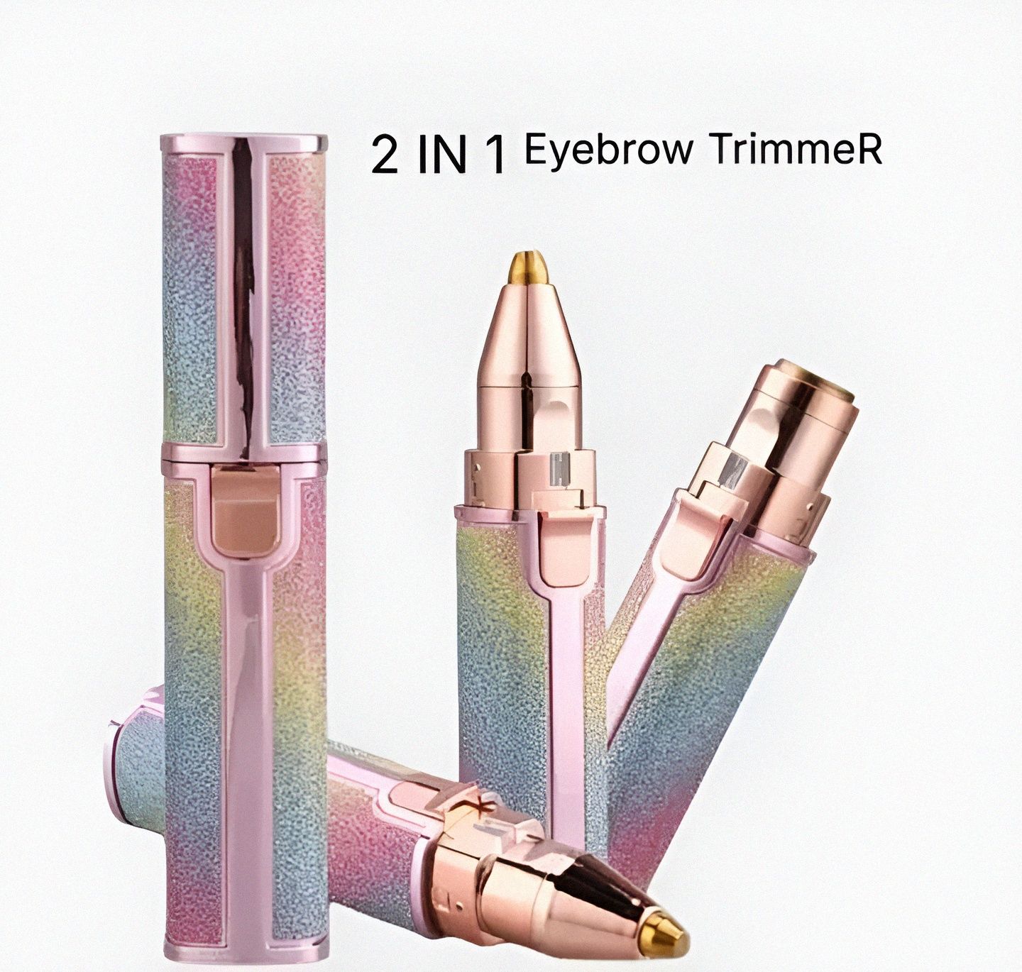 Blawless 2 In 1 Eyebrow Trimmer Runtime 30 Min Body Groomer For Women (Multicolor), Adaptor,Battery Powered