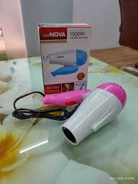Professional Foldable Hair Dryer With 2 Speed Control Hair Dryer (1000w, Multicolor)