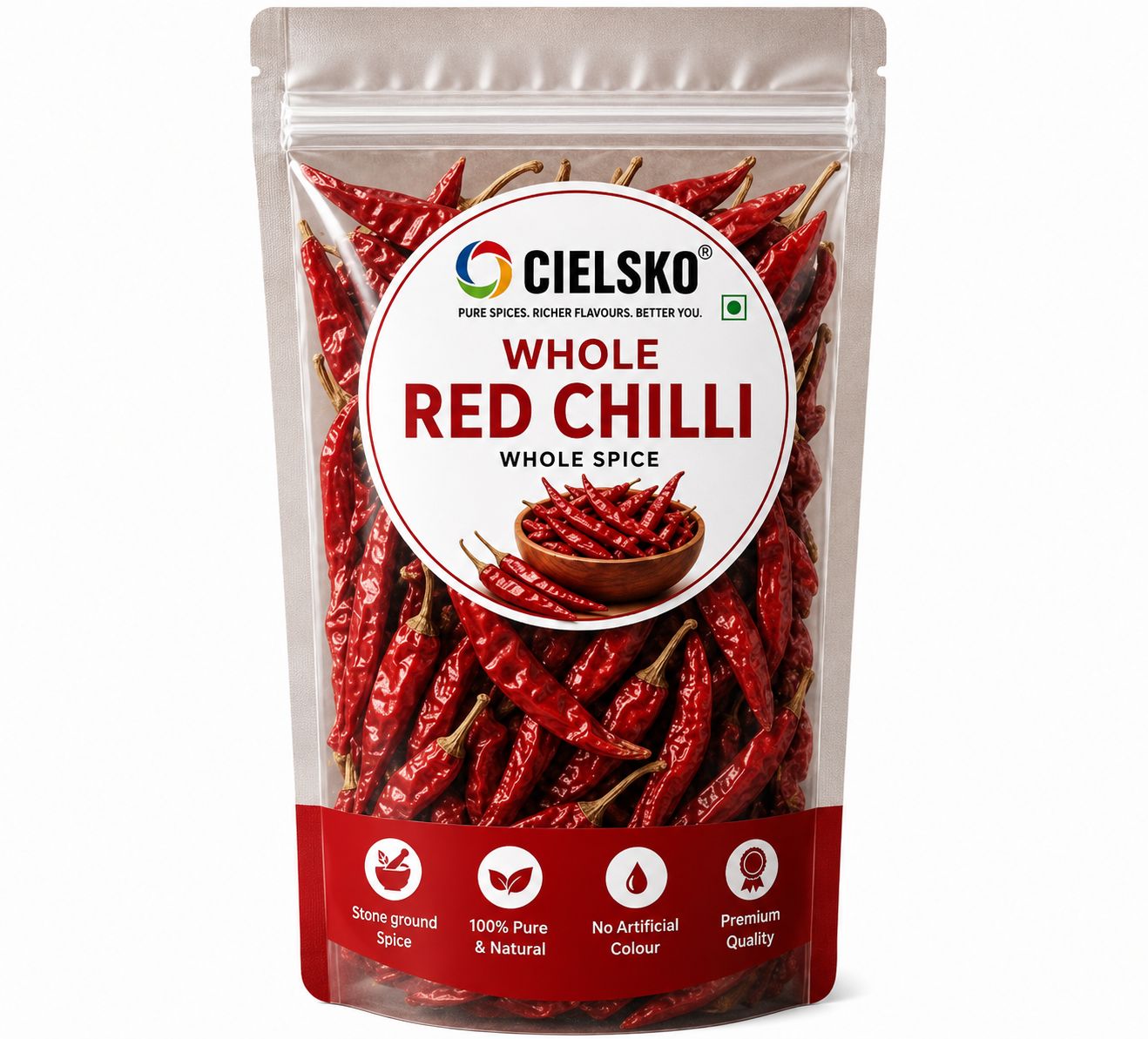 Cielsko Red Chili Whole-100 g