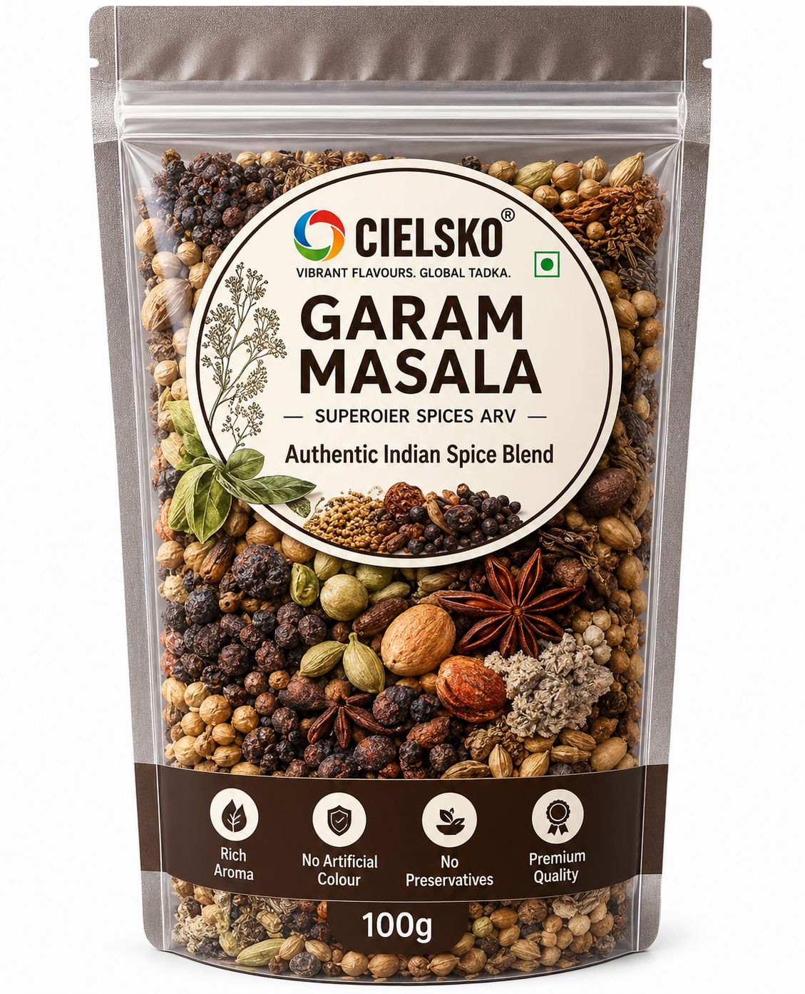 Cielsko Garam Masala Whole-100 g