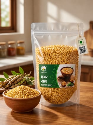 Sarvatva Tur Dal (Arhar Dal) - 500g Sarvatva Tur Dal (Arhar Dal) - 500g