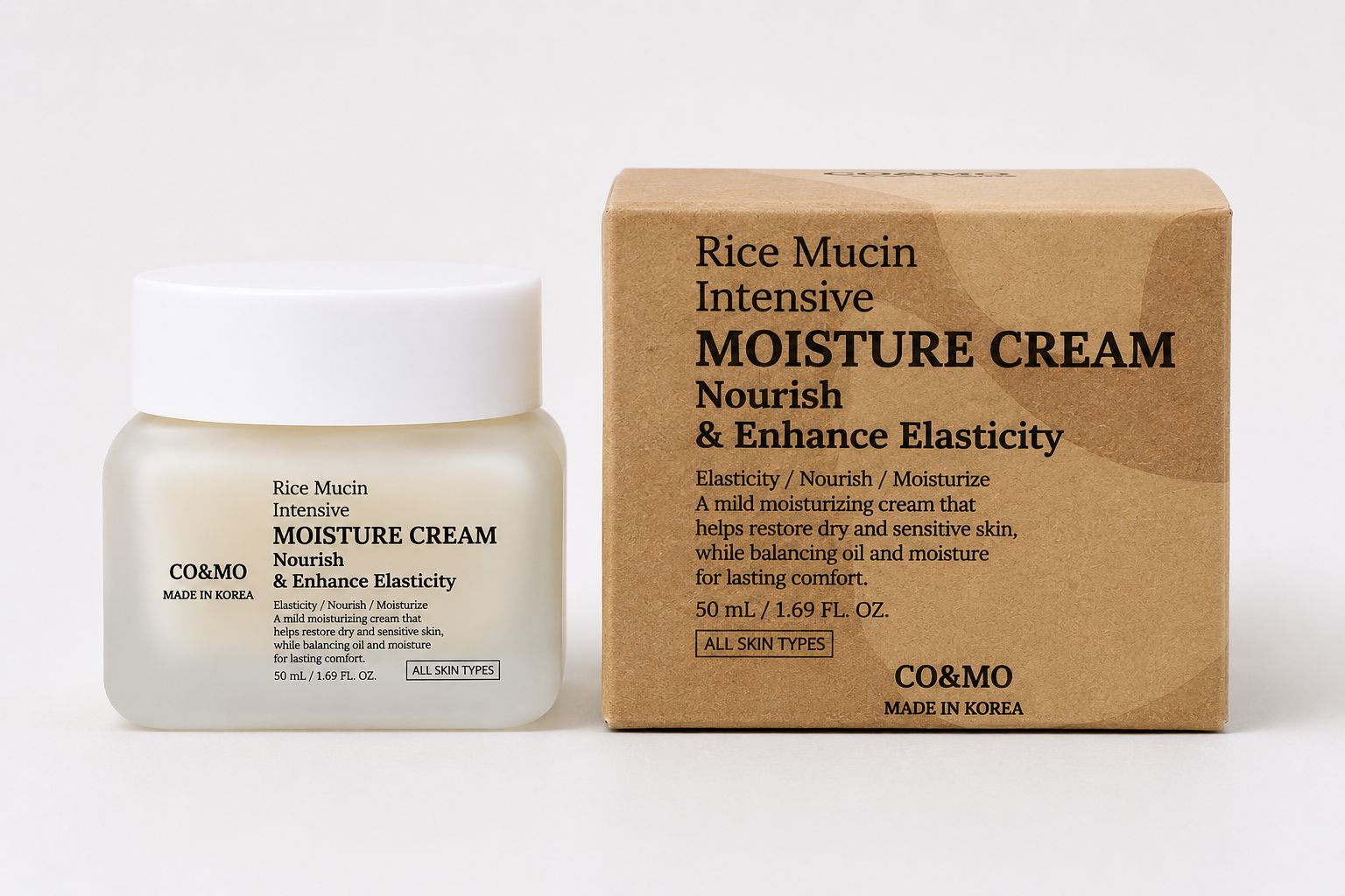 CO&MO Rice Mucin Intensive Moisture Cream