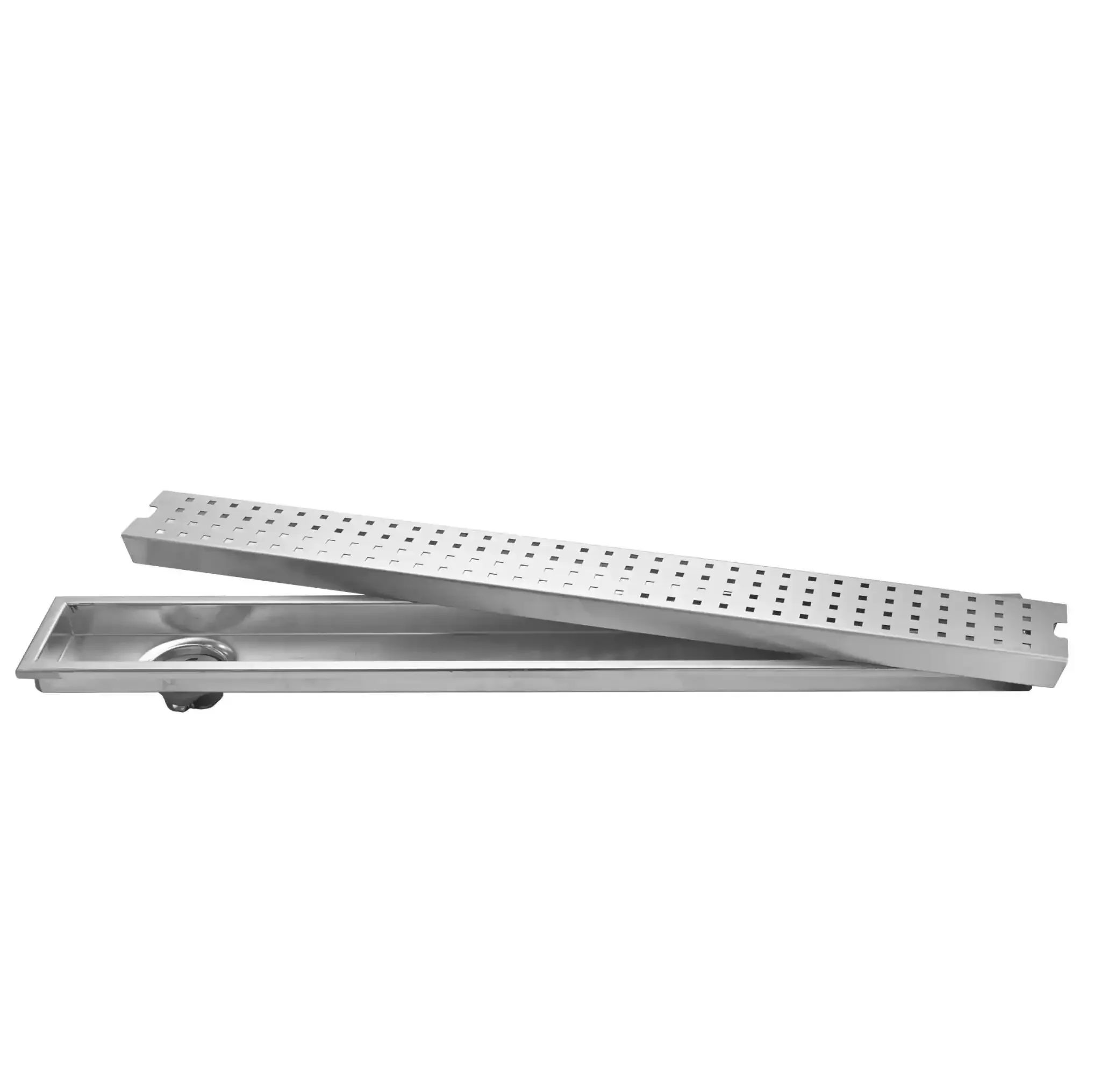 Ultra (36 x 4 Inches) 304 Grade Brushed Shower Drain Channel Floor Drain
