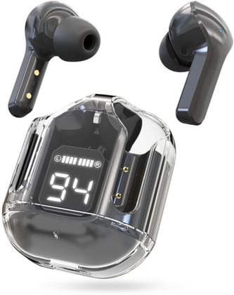  Ultrapods Bluetooth Headset (Black, True Wireless)