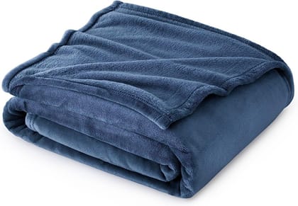 Fleece Blanket - Soft Plush Fluffy Fuzzy Throw Blanket -Plash Summer Double Bed Dohar/AC Blanket - Soft Plush Luxurious Warm Blankets and Throws for Kids, Adult (300 GSM -230x240 cm).