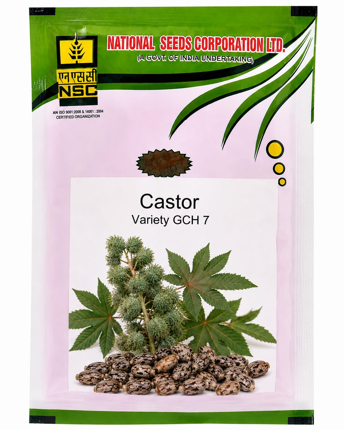 NSC Castor Variety GCH 7 Seeds - 2 kg Pack