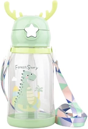 Cartoon Design Kids Water Bottle For Kids, Anti-Leak Sipper Bottle For Kids