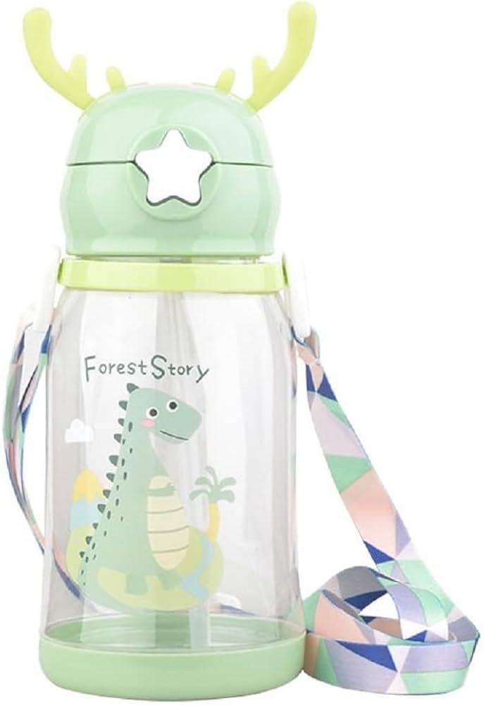 Cartoon Design Kids Water Bottle For Kids, Anti-Leak Sipper Bottle For Kids