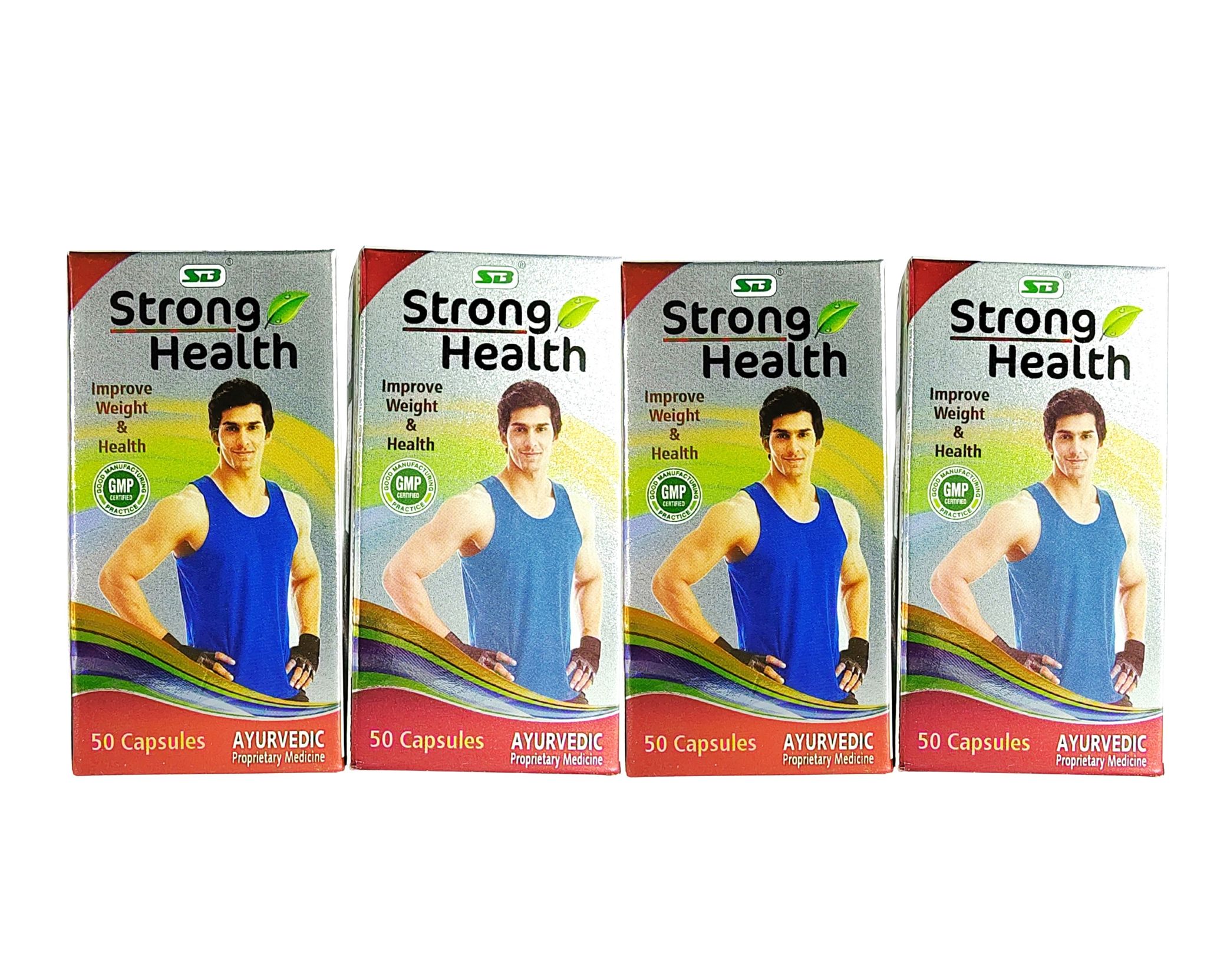 Strong Health Premium Ayurvedic Supplement for Strength and Vitality, immunity Pack of 4 
