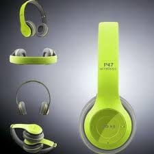 P47 Wireless Gaming Bluetooth Headphones Over Ear Enjoy 6 Hrs Playback 