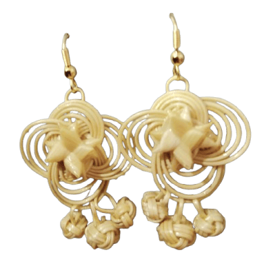Handmade Bamboo Earrings Handmade Bamboo Earrings