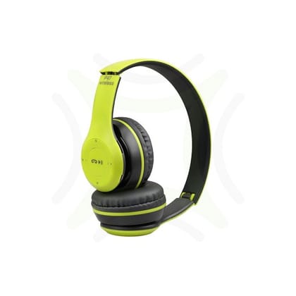 Wireless Bluetooth Headphones P-47 with Mic, Deep Bass, Foldable On Ear Headset for Mobile, Laptop, Gaming & Calls