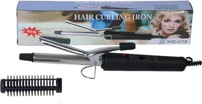 Professional hair curler machine for women Electric Hair curler rollers (black and silver) Hair curler Iron