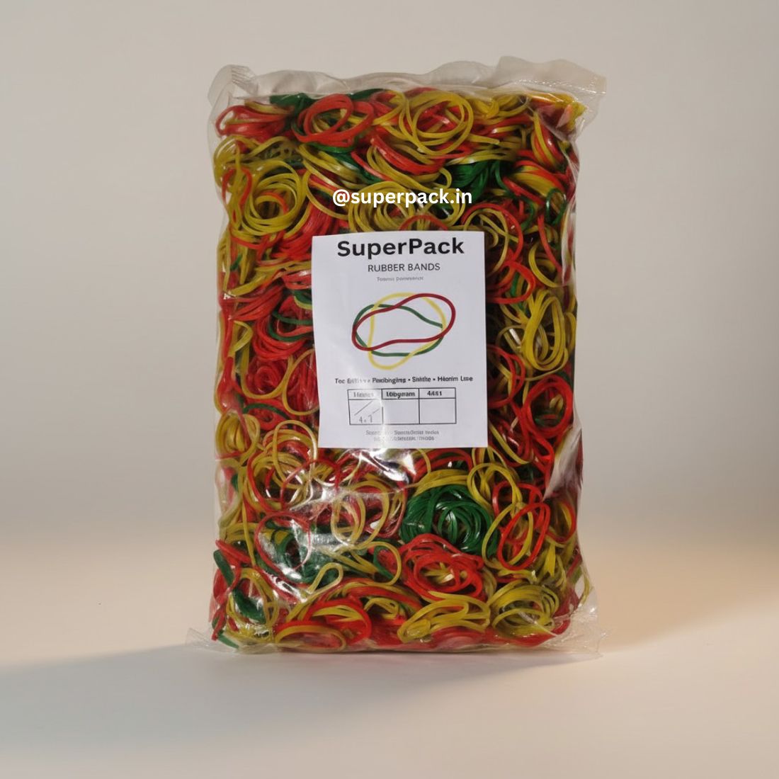1.5 Inch Rubber Bands Pack of 500 g