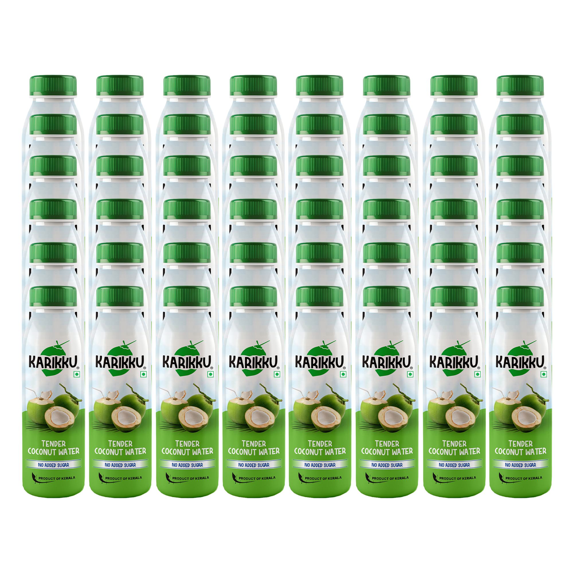 Karikku Tender Coconut Water - Pack Of 48 (each 200 ml) | 100% Natural Electrolyte Drink | Refreshing Hydration, No Added Sugar (Pack of 48)