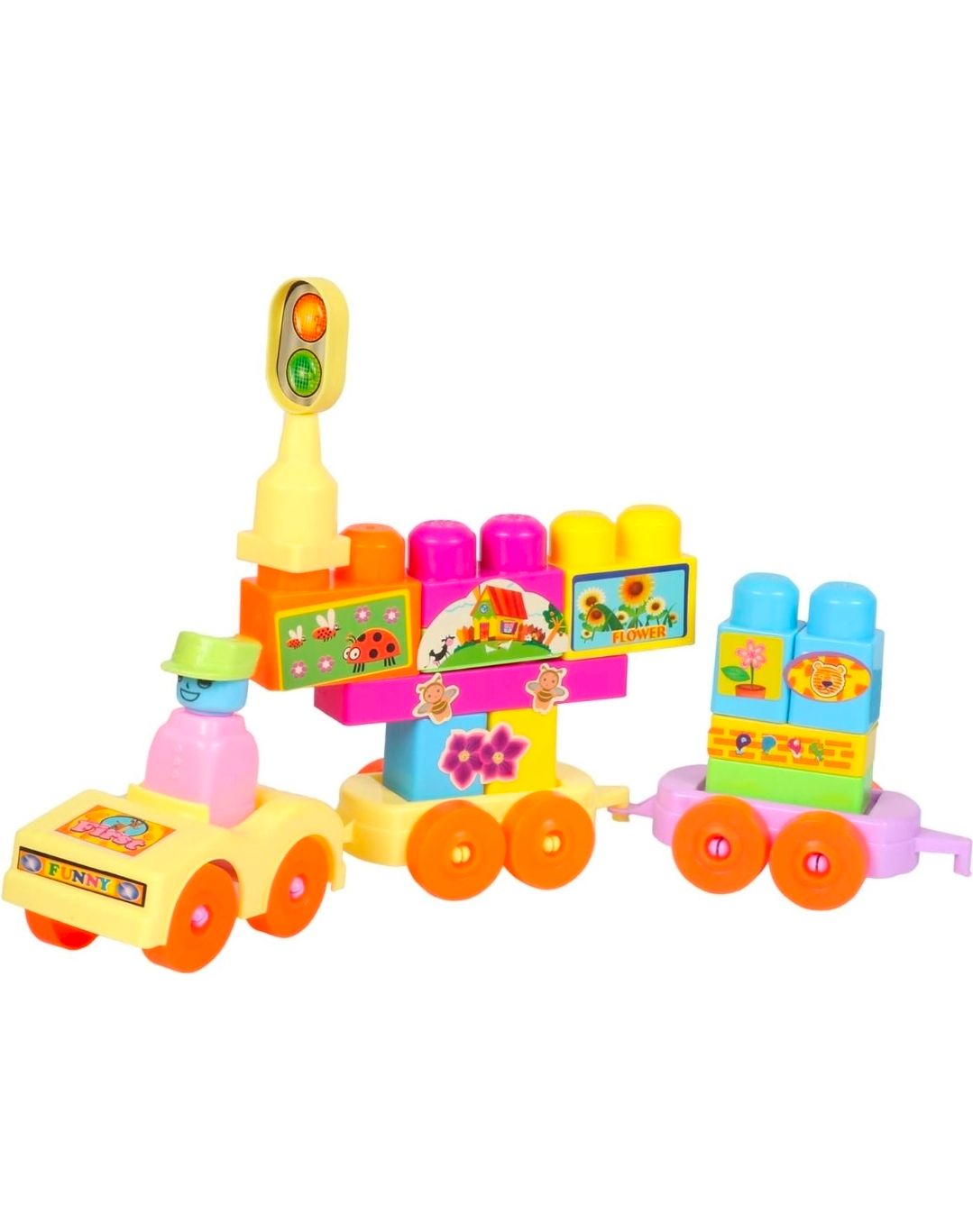 VTTOYS 75 Pcs Building Blocks