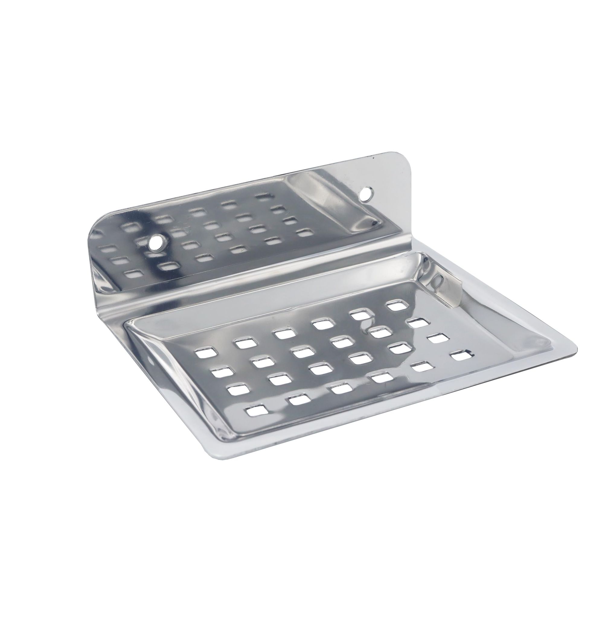 Fire Stainless Steel Wall Mounted Premium Soap Dish – Silver