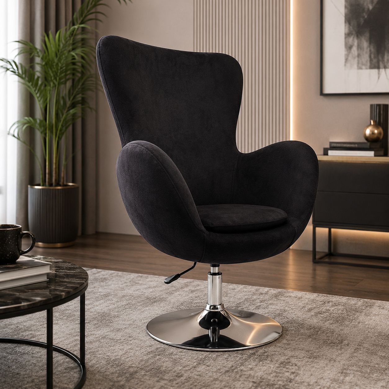 Arena Lounge Chair T805 Black N N