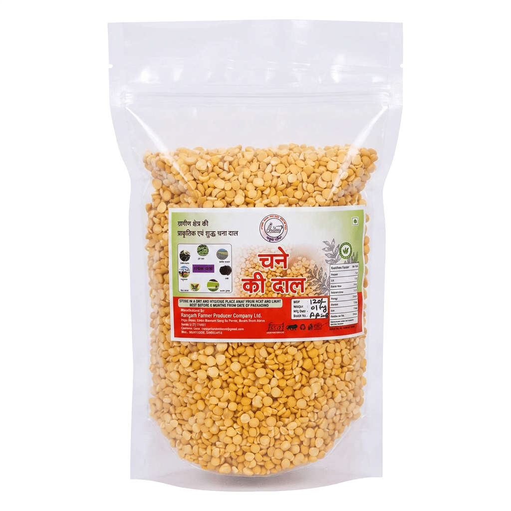 Rangarh Farmer Producer Chana Dal Split Chickpeas