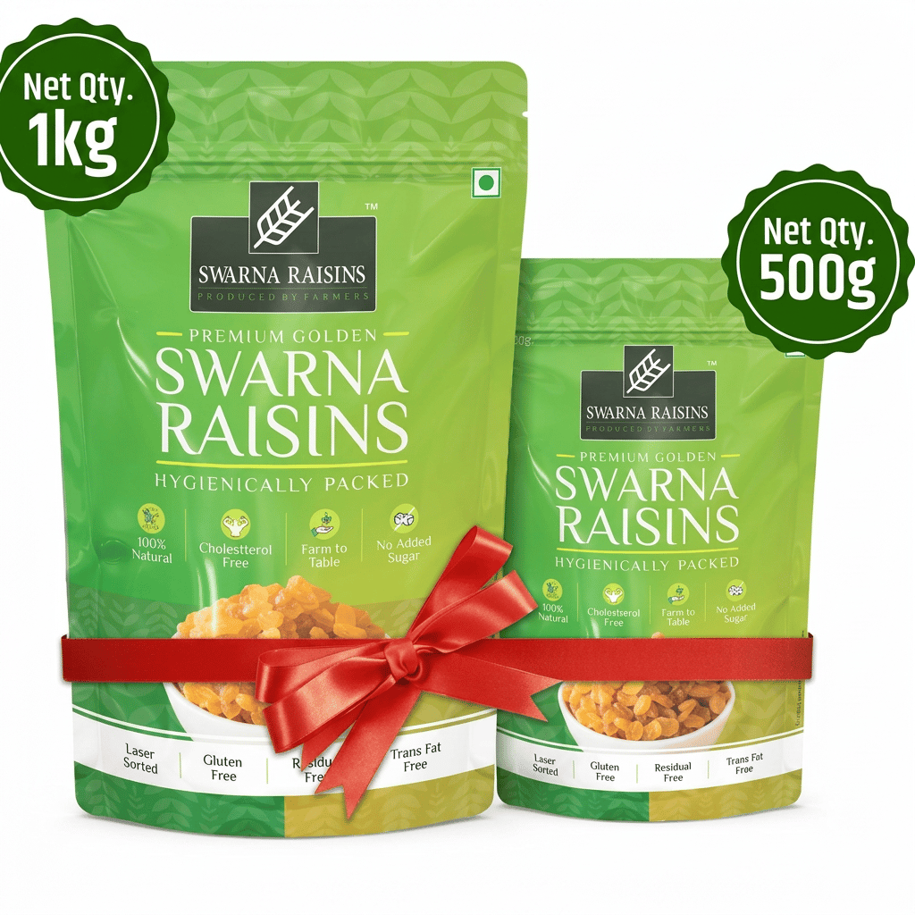 Premium Golden Kishmish Pack of 1000+500gms