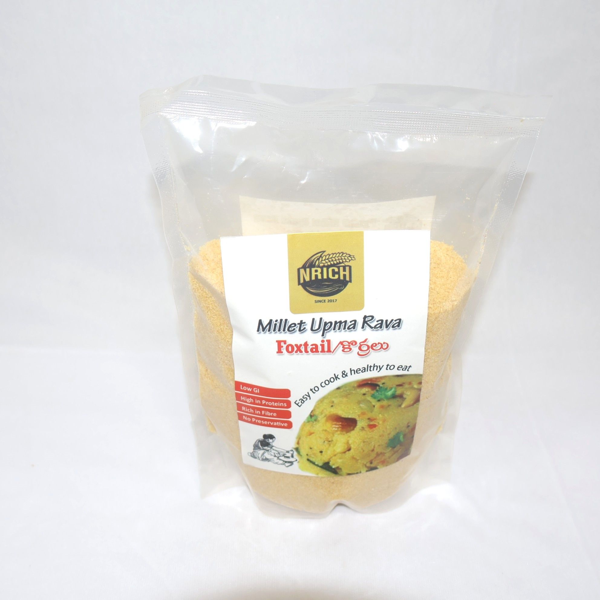 MILLET UPMA RAVA FOXTAIL