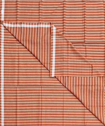 Brown Sambalpuri Handwoven Cotton Lungi SFCLUN2052