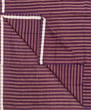 Brown Sambalpuri Handwoven Cotton Lungi SFCLUN2382