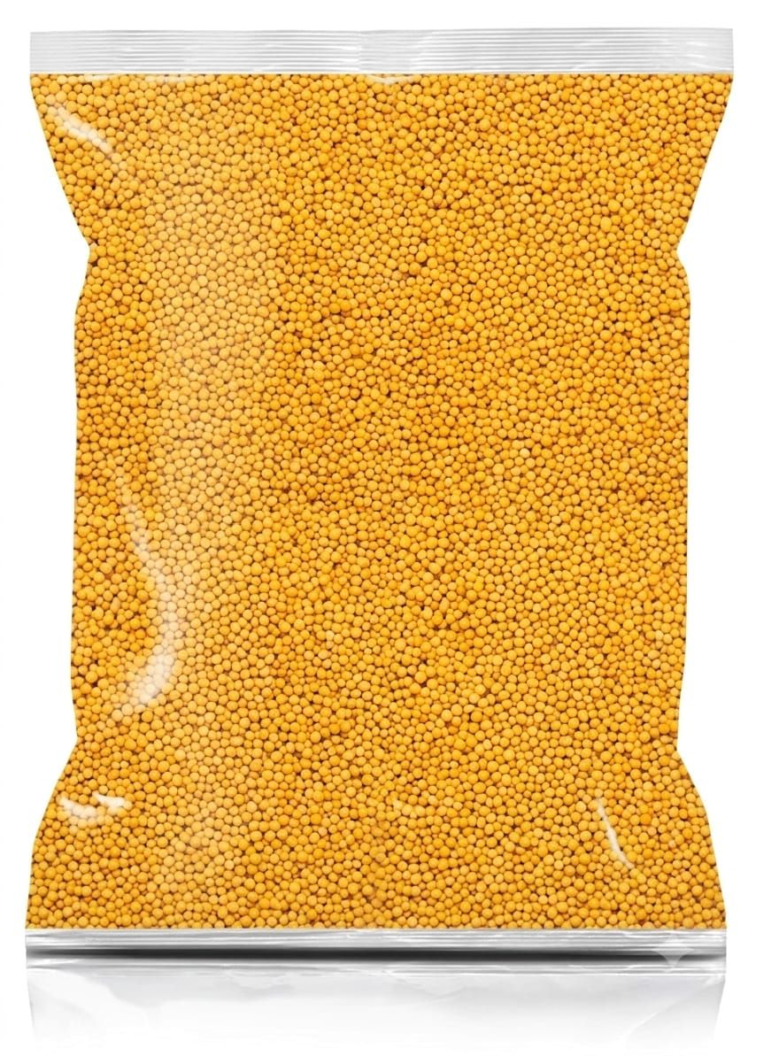 INDIAN SPICE Premium Yellow Mustard / Aromatic, Rich, Authentic Spice (1 kg)