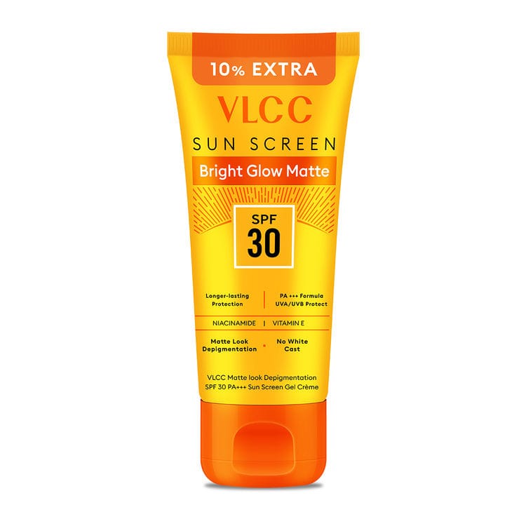 VLCC Matte Look Depigmentation Sunscreen SPF 30 PA+++ Gel creme, Non Greasy, Reduce Pigmentation (110g)