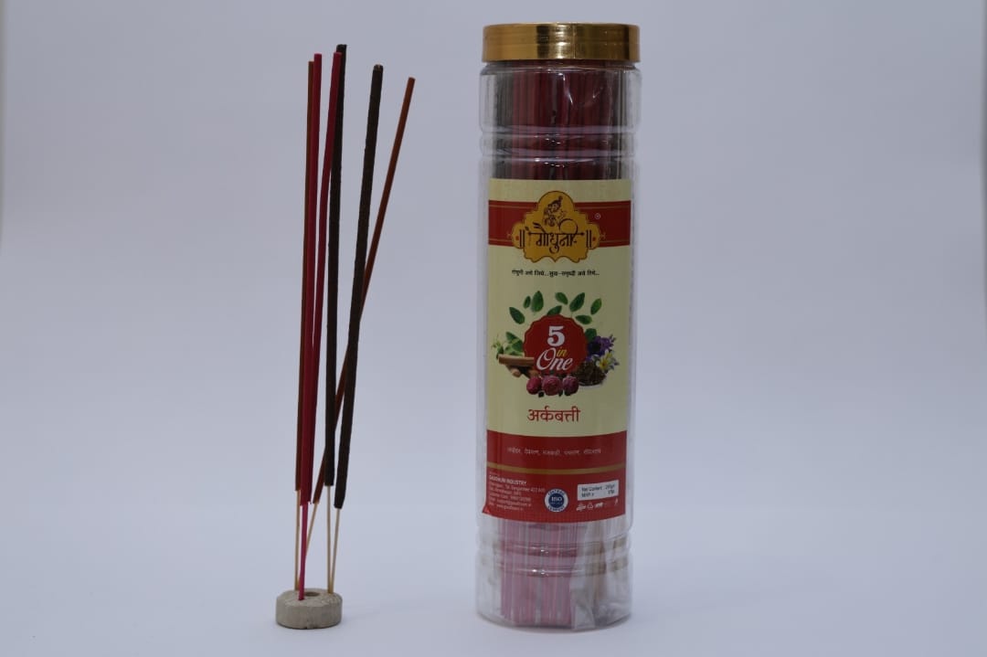 Panchgavya Flower Incense Sticks-125 Sticks
