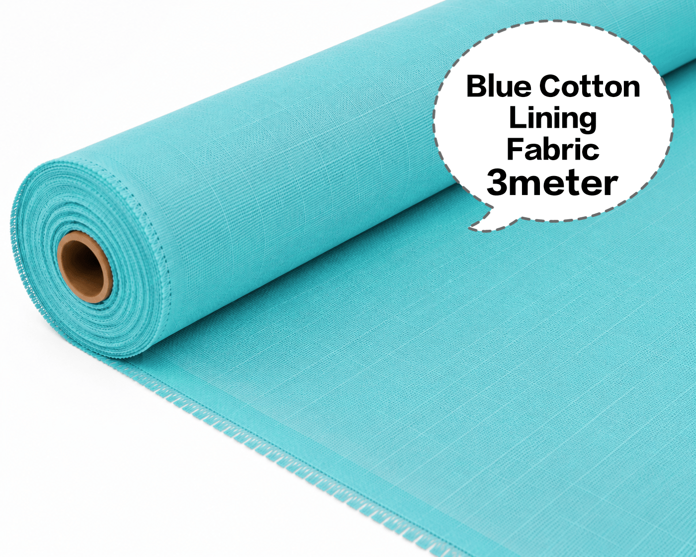 Blue Cotton Lining Fabric, Neeli Cotton Lining Kapda, Neela Cotton Astar Kapda, Neeli Lining Batte, Blue Cotton Inner Fabric 3meter