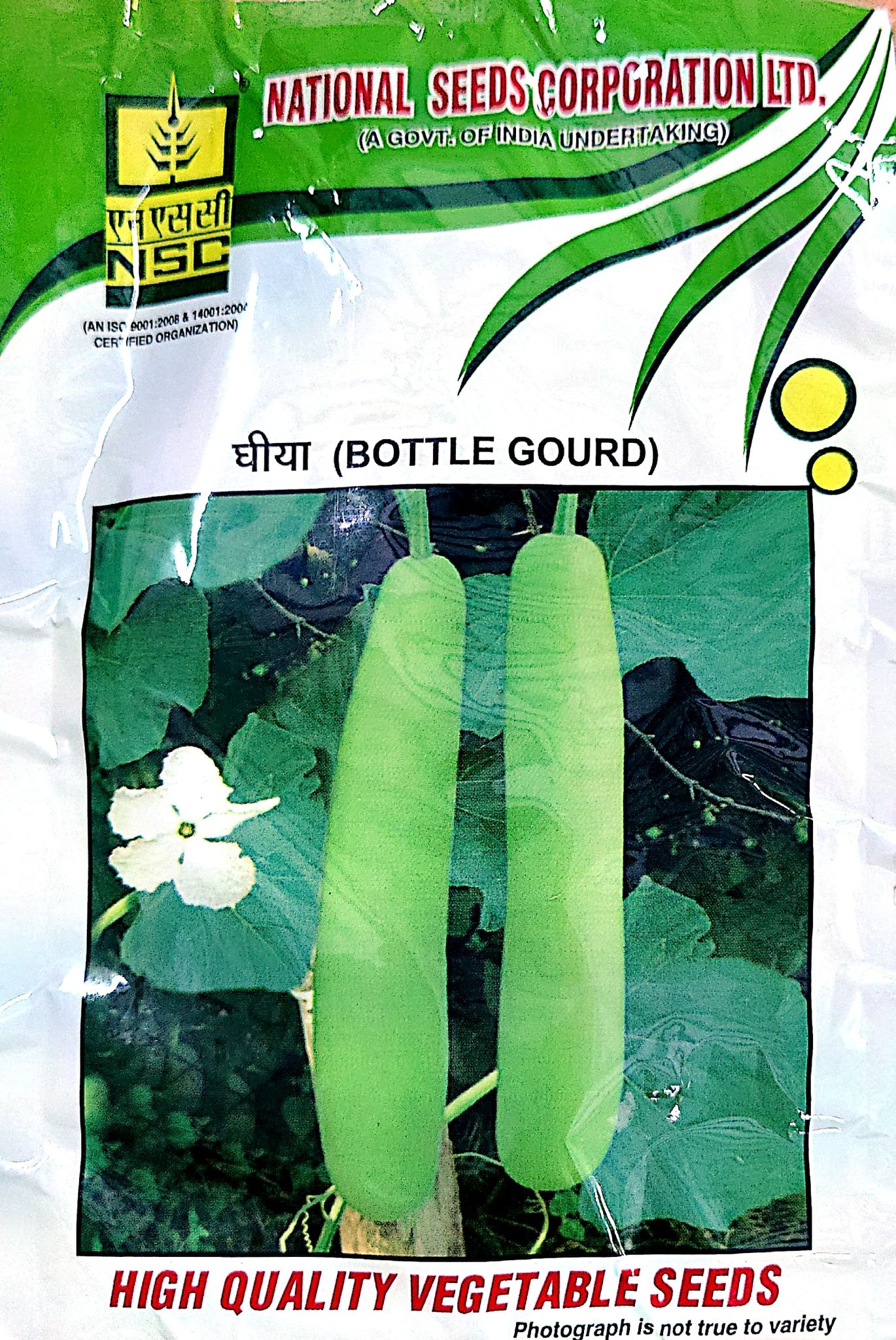 Ghiya (Bottle Gourd) Seeds - 50 GMS