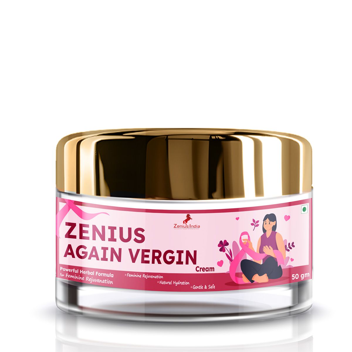 Zenius Again Vergin V Whitening Cream | Lightening, Brightening & Tightening Cream for Women 