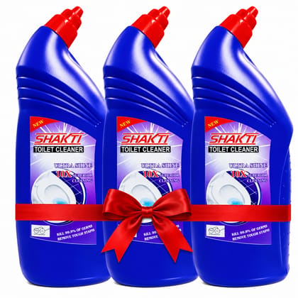 SHAKTI Toilet Cleaner 1 Ltr - 3 Pcs Combo