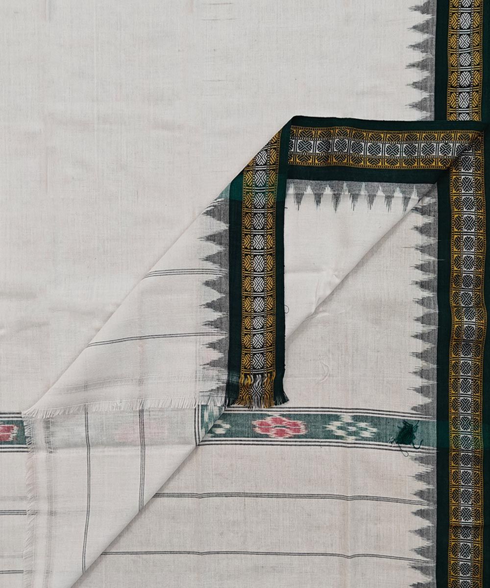 Multicolour Sambalpuri Handwoven Cotton Gamuchha SFCGAM2398