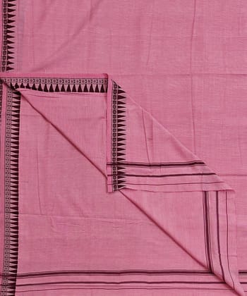 Pink Sambalpuri Handwoven Cotton Joda SFSJOD2146