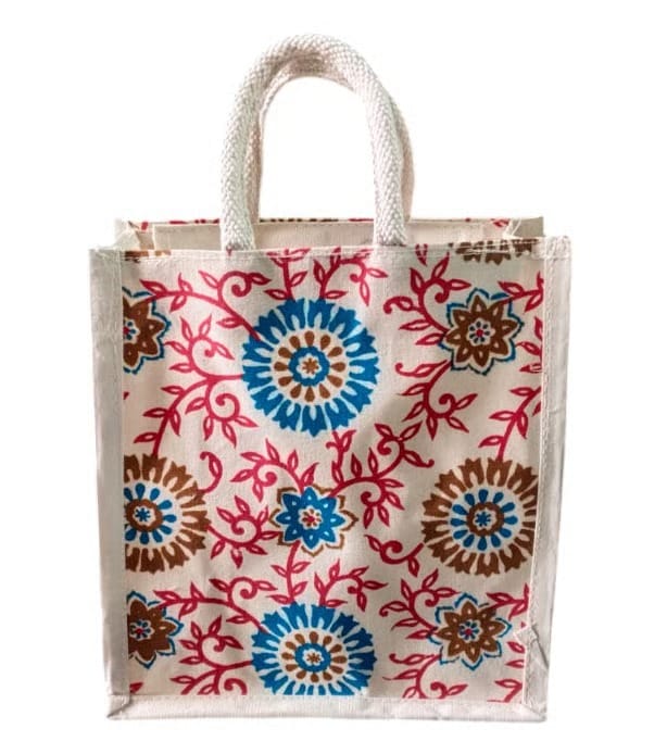Cotton Blend Tote Bag