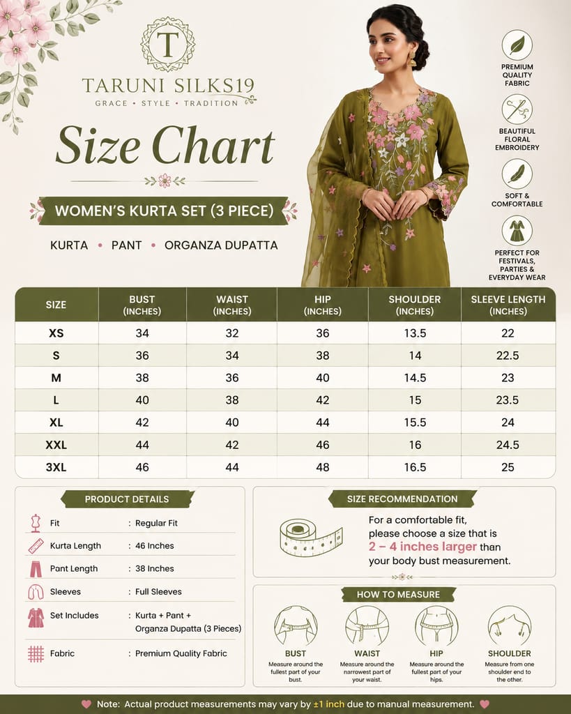 Size Guide Size Guide