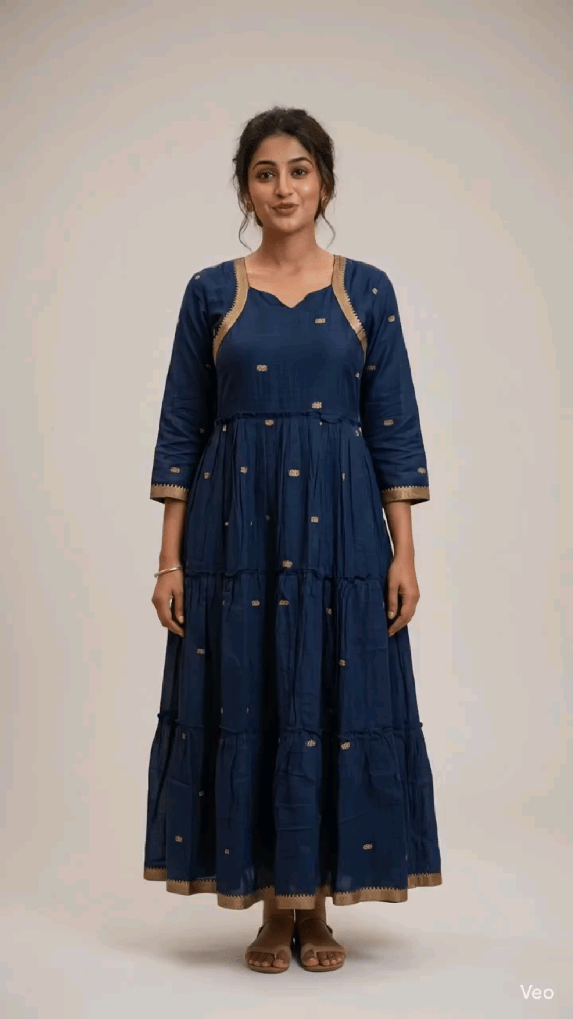 Narayan Pet Long Frock