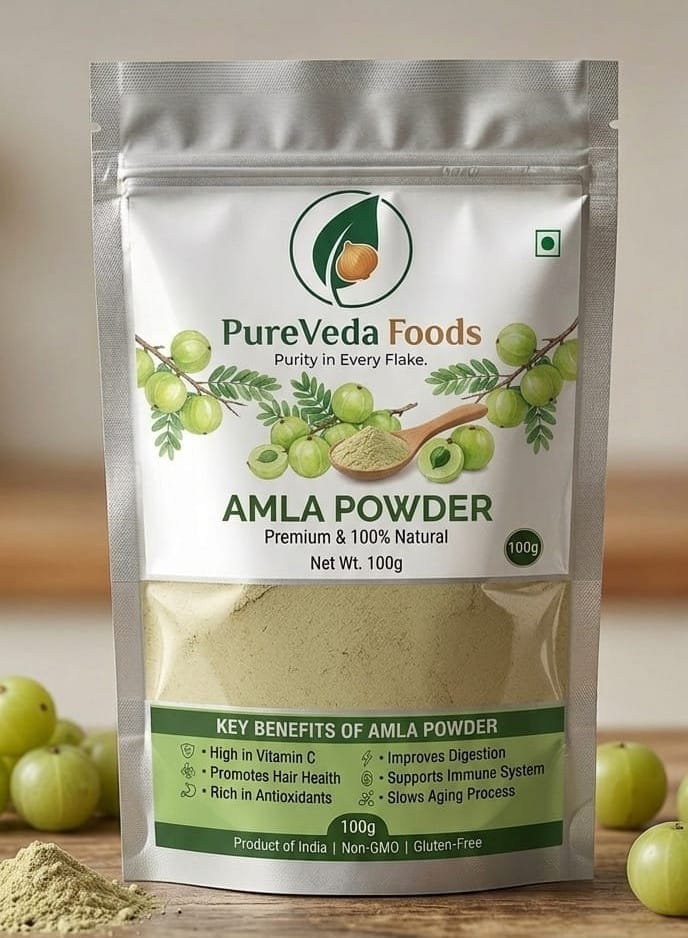 Pureveda Premium Amla Powder 100gm