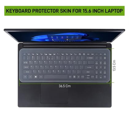 Universal Keyboard Protector Skin for 15.6 Inch Laptop |Keyboard Dust Cover | 15.6" Keyguard (31 x 13cm)