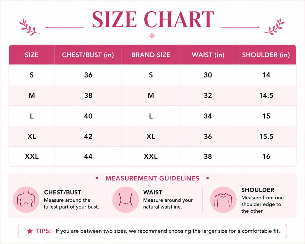 Size Guide Size Guide