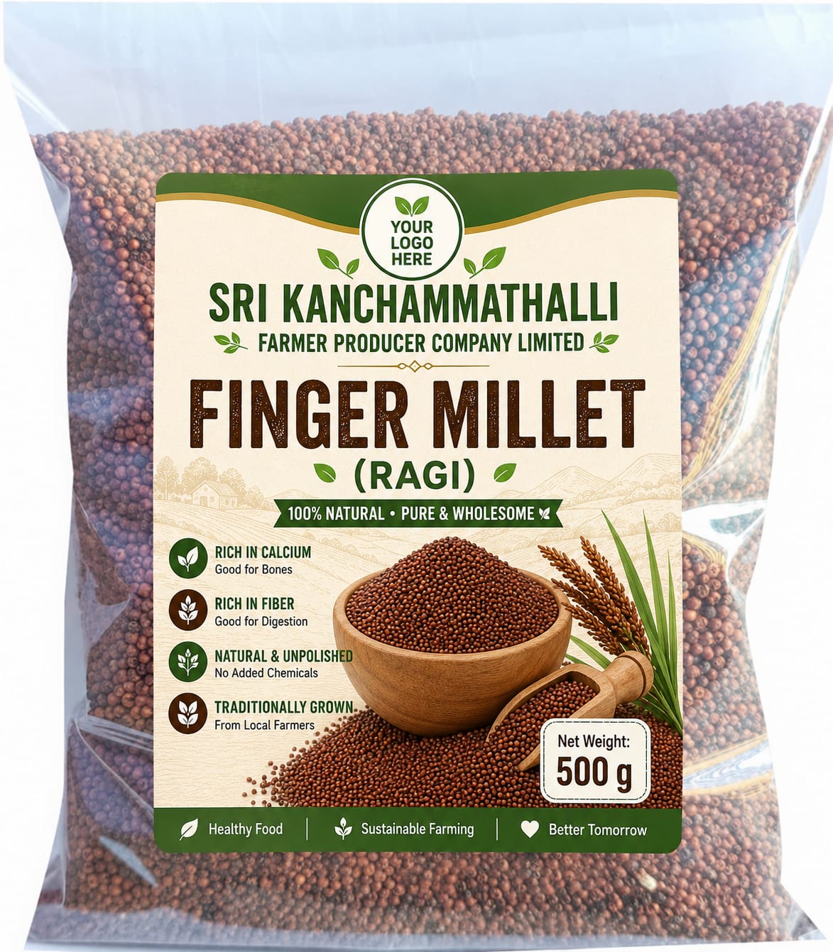 SRI KANCHAMMATHALLI FINGER MILLET (RAGI)