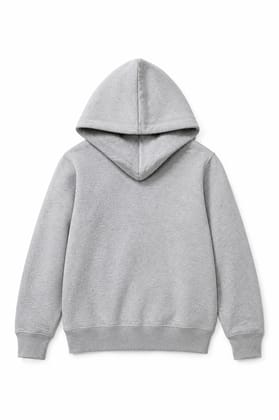 Unisex Grey Pullover Fleece Hoodie Unisex Grey Pullover Fleece Hoodie