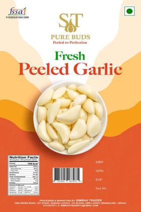 ST Pure Buds Peeled Garlic