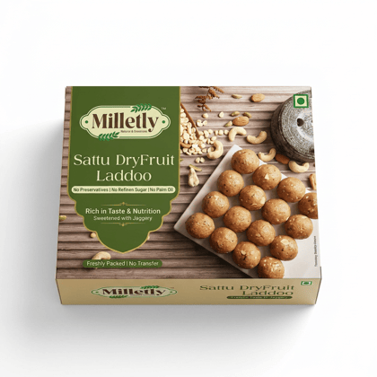 Milletly Sattu DryFruit Laddoo Milletly Sattu DryFruit Laddoo