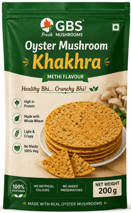 Mushroom Khakhra