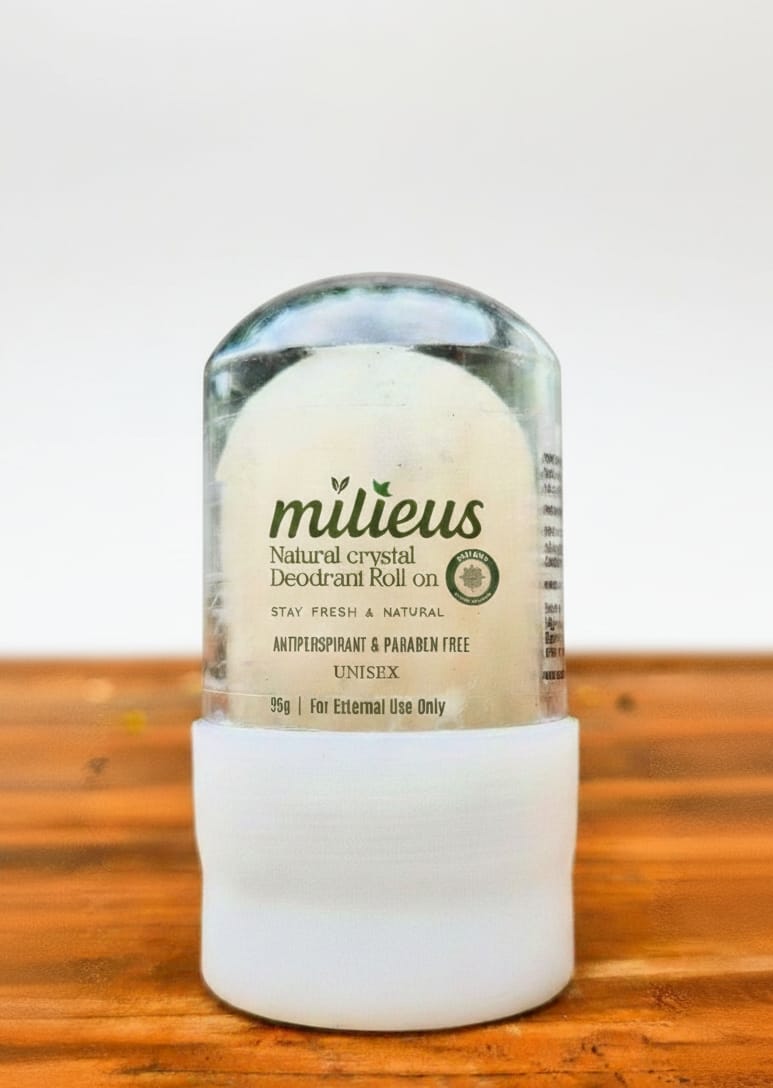 Milieus Natural Crystal deodrant Roll-On